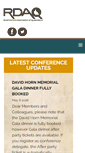 Mobile Screenshot of conference.rdaq.com.au